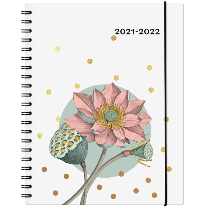 Agenda Garbo-e Scolaire Floral 2021-2022