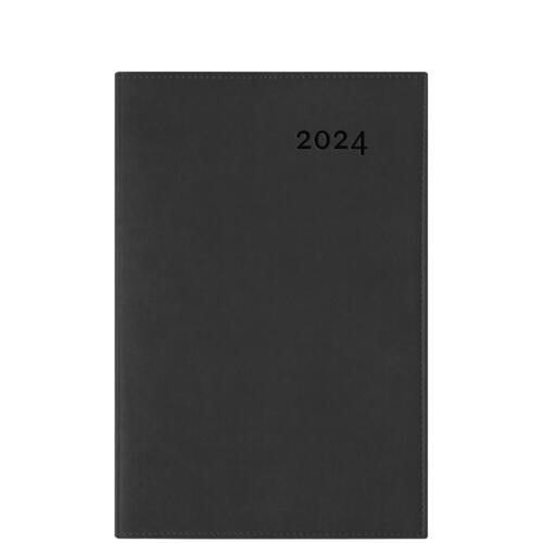 Maxi Black Yearly Agenda 2024