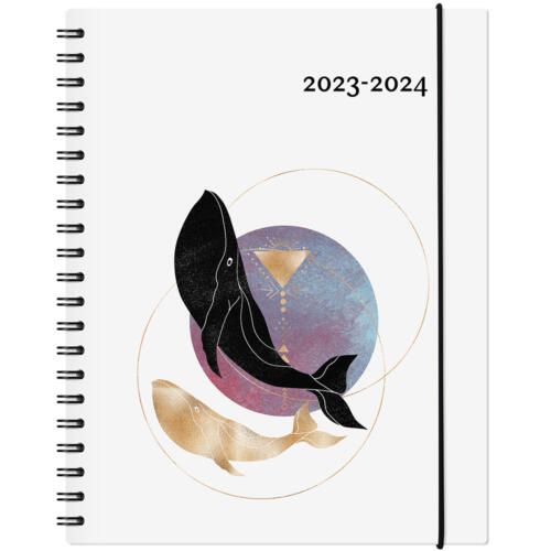 Agenda Semainier 16 Mois 2023-2024 Graphic by Designs By Bram · Creative  Fabrica