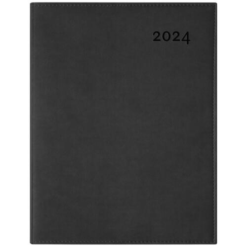 Agenda 12 Mesi Settimanale - Maxi - 2024 BLACK ONYX