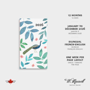 Agenda annuel Mini Paon 2026