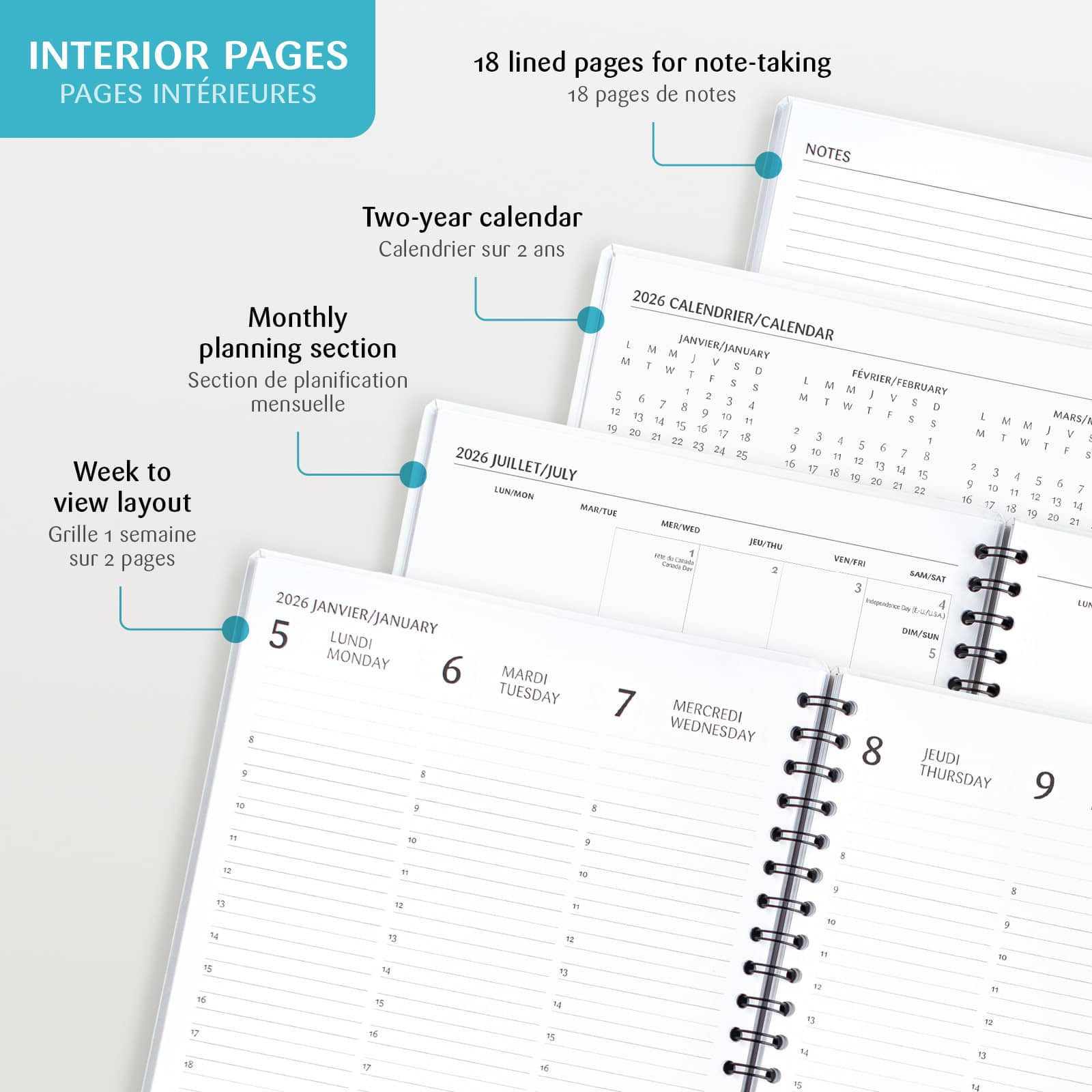 Agendas annuels Garbo 2026