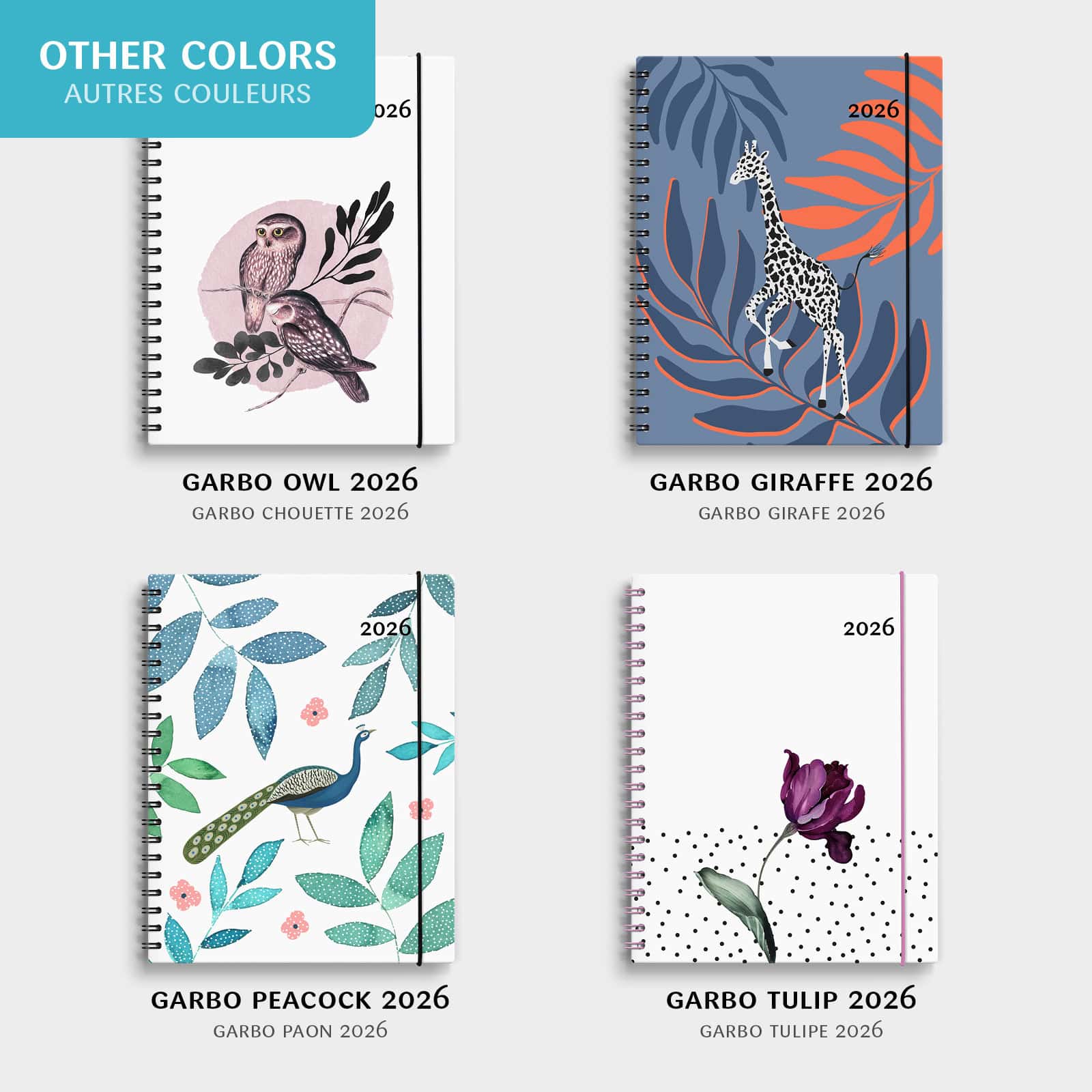 Agendas annuels Garbo 2026