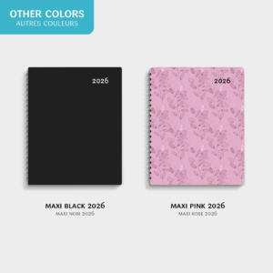 Agenda annuel Maxi 2026