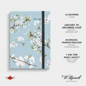 Agenda annuel Bergman Floral 2026