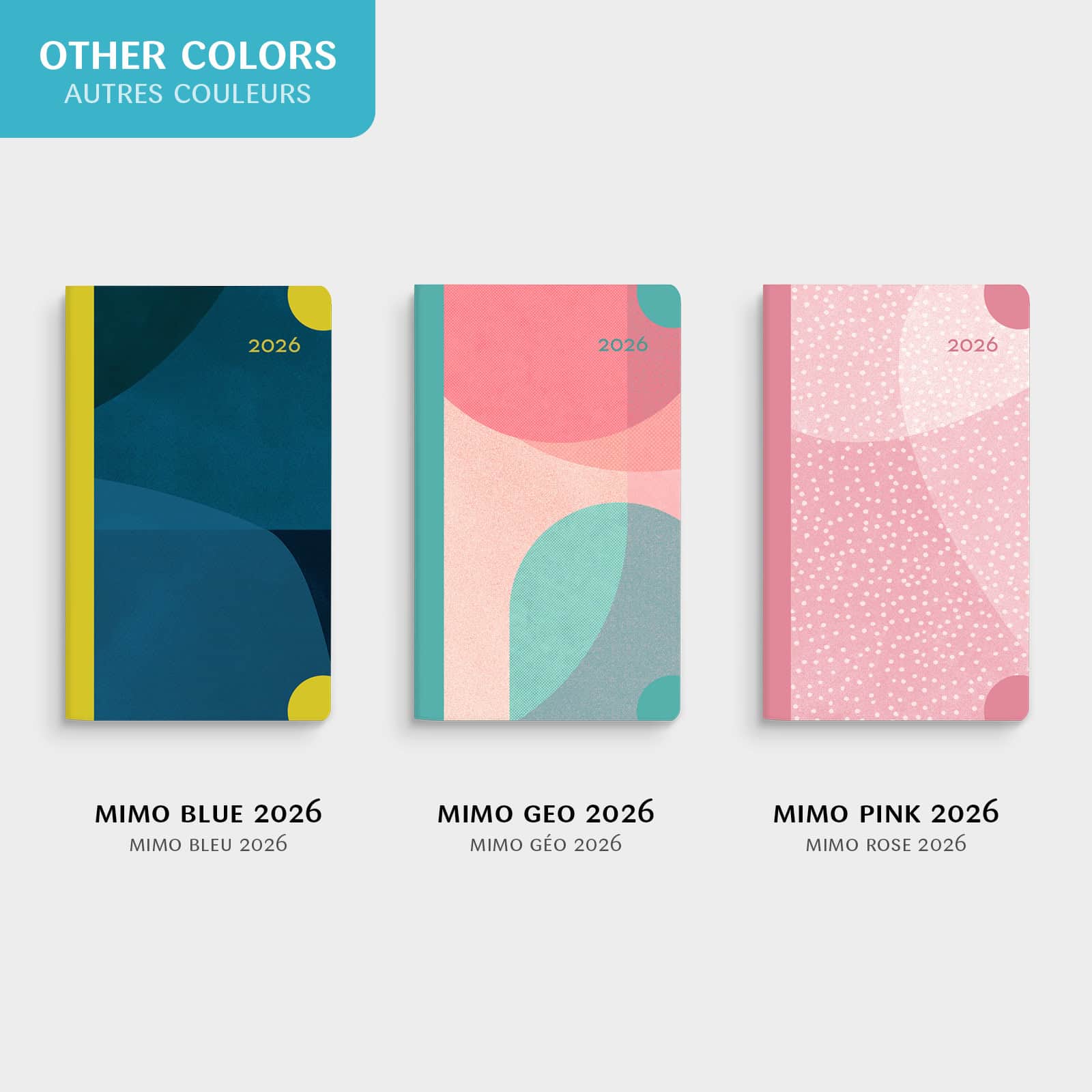 Agendas annuels Mimo 2026