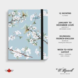Agenda annuel Melville Floral 2026