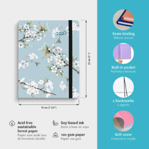 Agenda annuel Melville Floral 2026