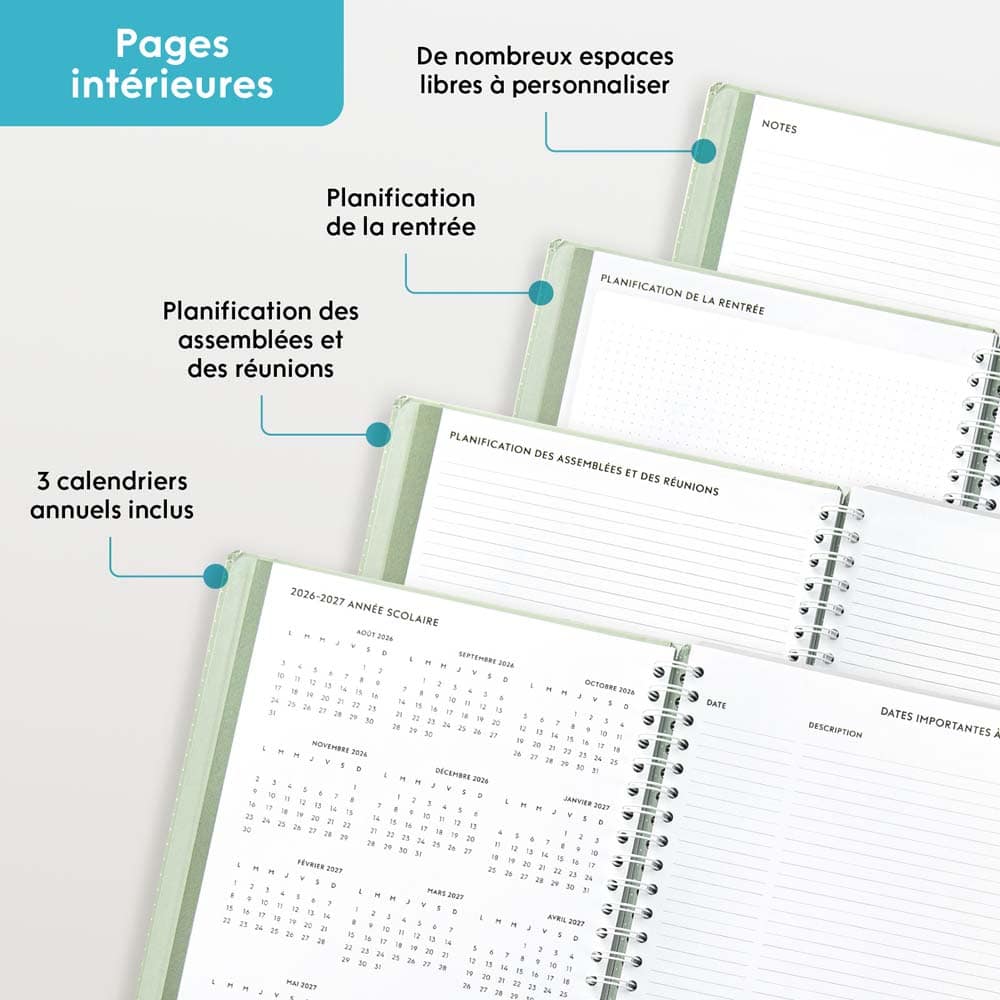 Mindfulness Academic Planner 2026–2027 for teachers in Quebec - Image 6