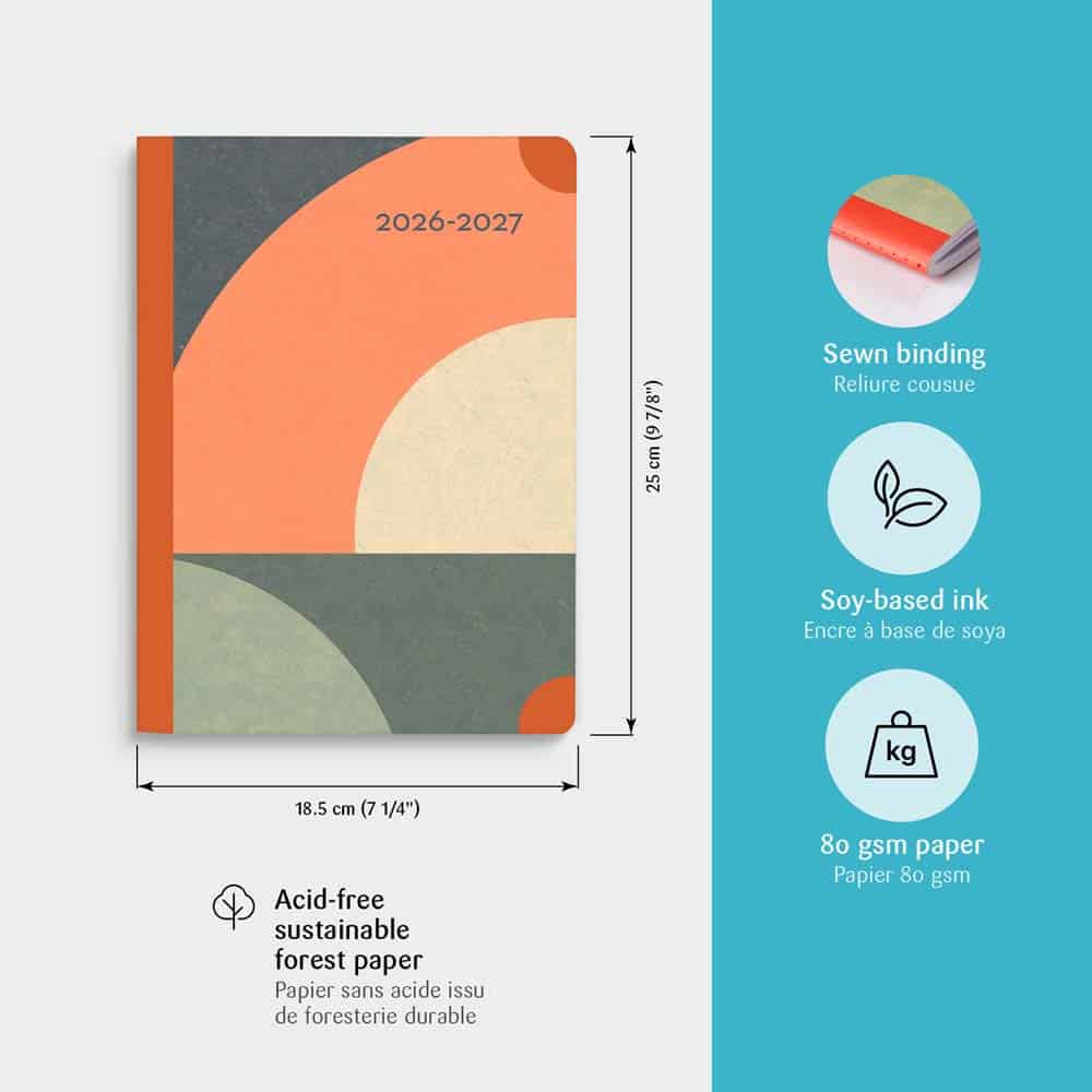 Memo-E Géométrique Scolaire 2026-2027 – Image 4