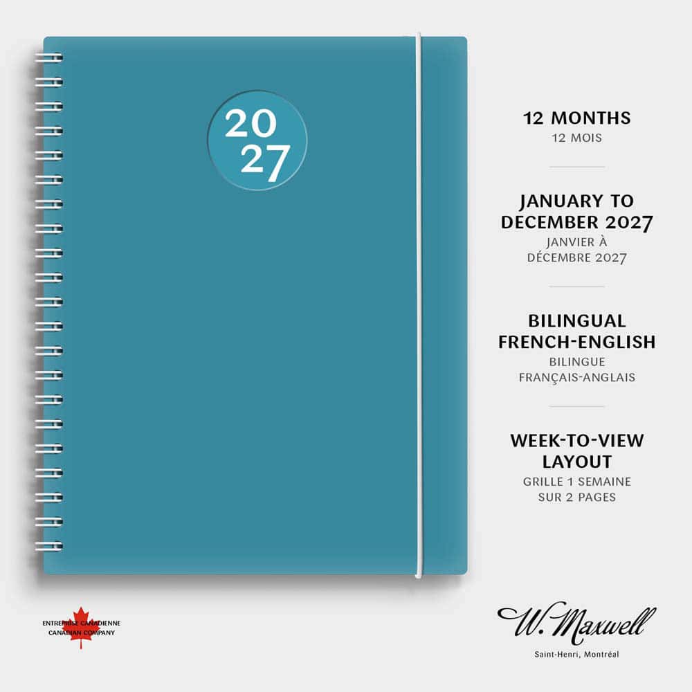 Kibo Blue Yearly Agenda 2027 - Image 3