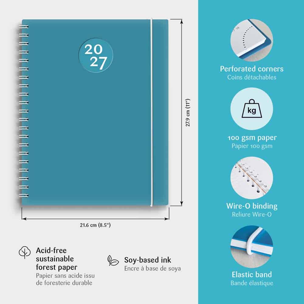 Kibo Blue Yearly Agenda 2027 - Image 4