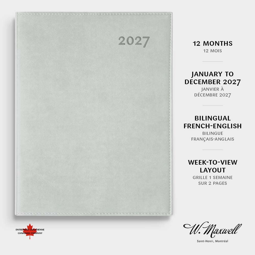 Ulys Grey Yearly Agenda 2027 - Image 3