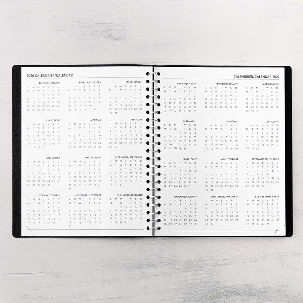 Maxi Black Yearly Agenda 2027 - Image 6