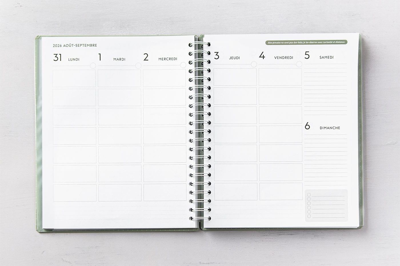 planificateur-enseignant-semaine Planificateur enseignant : une semaine sur deux pages